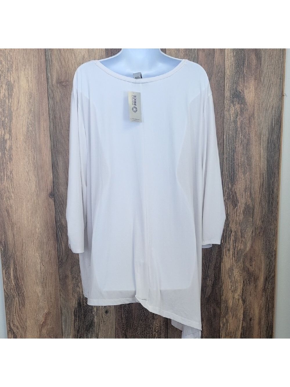 Catherines V-Neck Tunic Top 2X 22/24W A814 - Picture 5 of 8